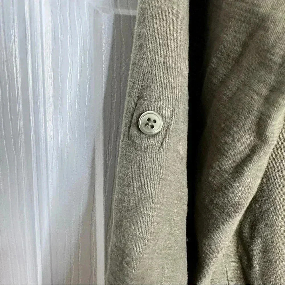 Carroll Reed Shirt 3/4 Length Sleeves Green Size Small - Picture 10 of 16